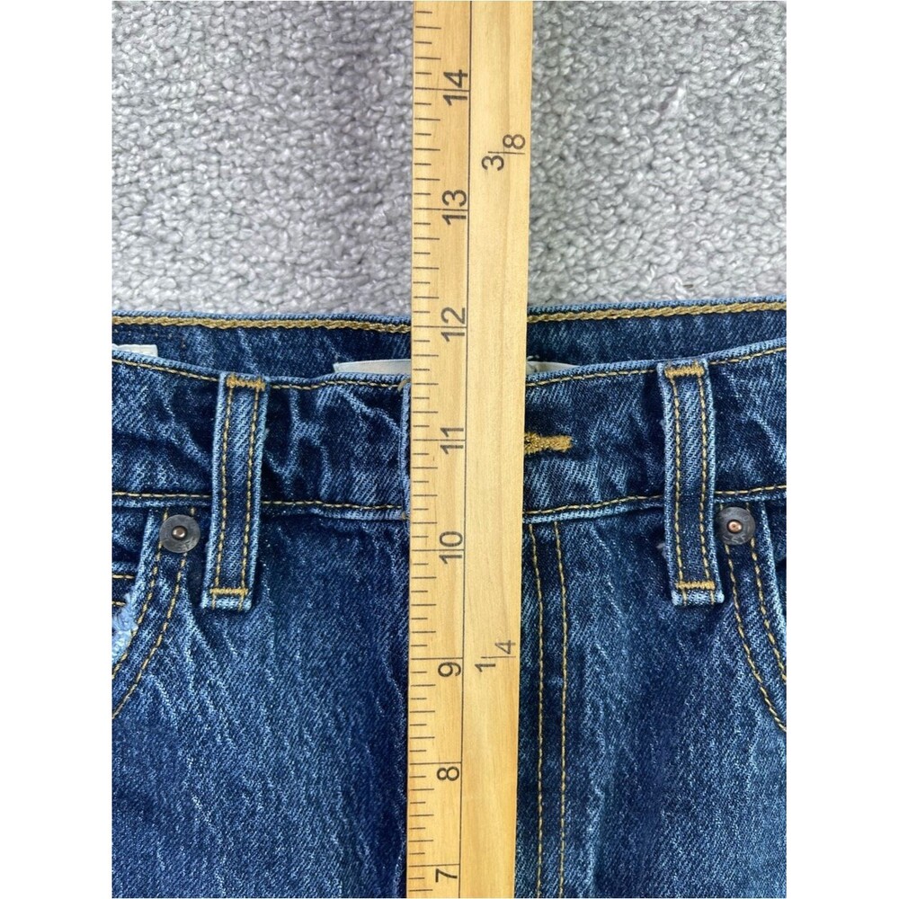 Levi's Premium Jeans Women’s 26 Blue 70s High Slim Straight Dark Wash Denim - Picture 9 of 12